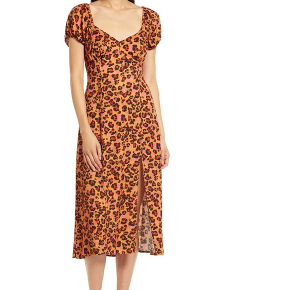 French connection leopard dress. 2 - Picture 2 of 16